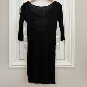 3/$10 🛒🛍️ NWT Stile Benetton Black Mini Dress - Size XS - Retails $99 ‼️
